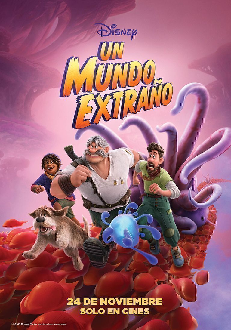 WALT DISNEY ANIMATION STUDIOS DEBUTA UN NUEVO TRÁILER Y UN NUEVO PÓSTER DE UN MUNDO EXTRAÑO, LA NUEVA PELÍCULA ANIMADA QUE LLEGA  EL 24 DE NOVIEMBRE